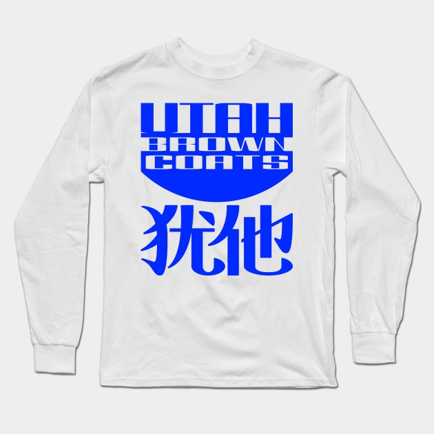 Blue Utah Browncoats Long Sleeve T-Shirt by utahbrowncoats